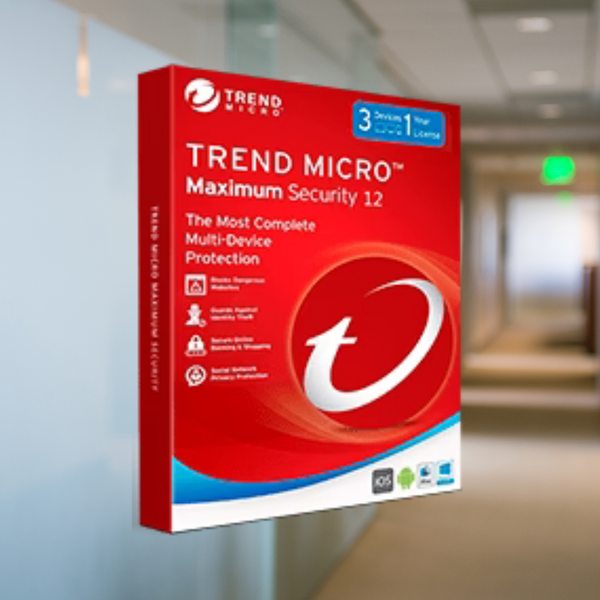 Trend Micro Maximum Security 1 Year 3 PCs