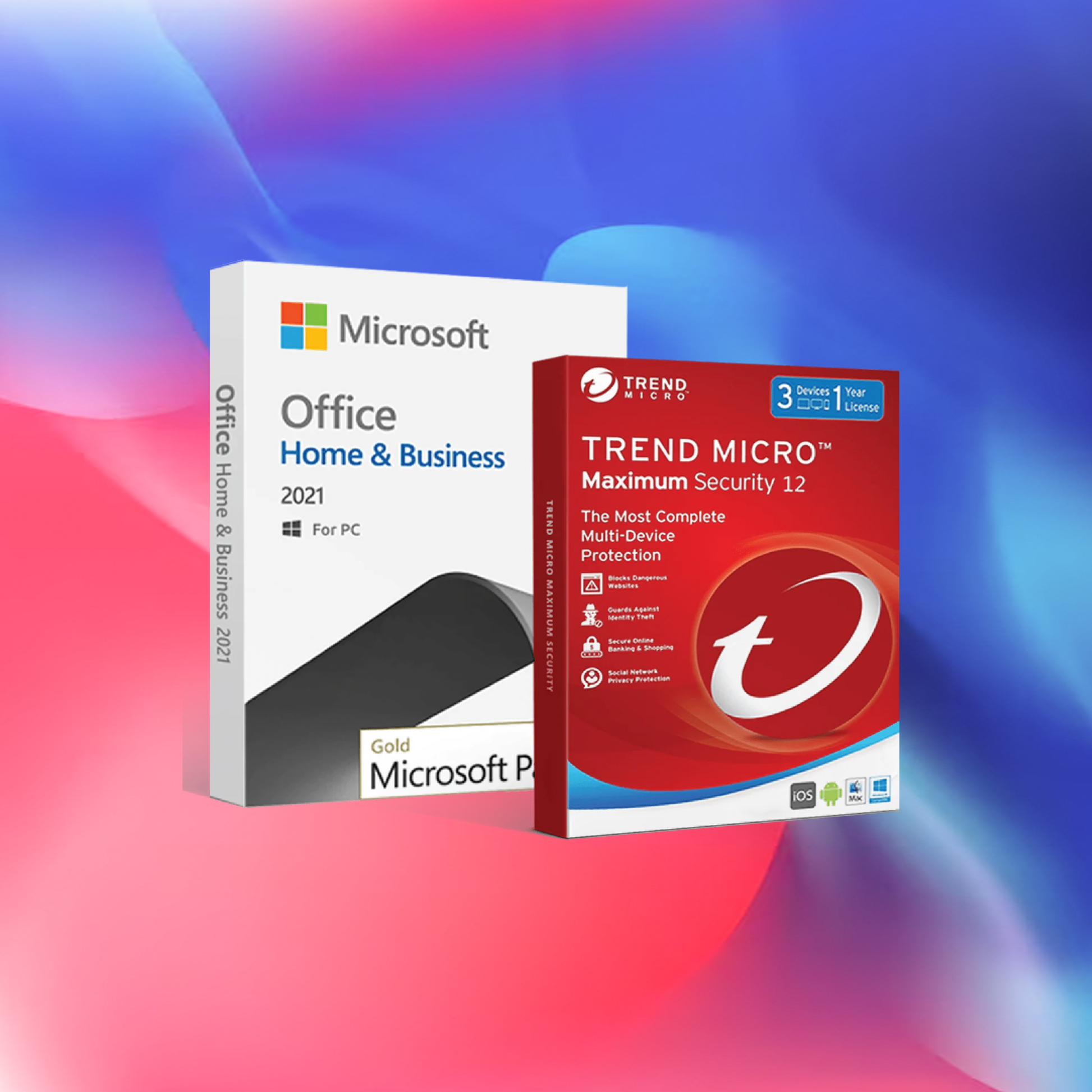 Microsoft Office 2021 Home & Business + Trend Micro Maximum Security