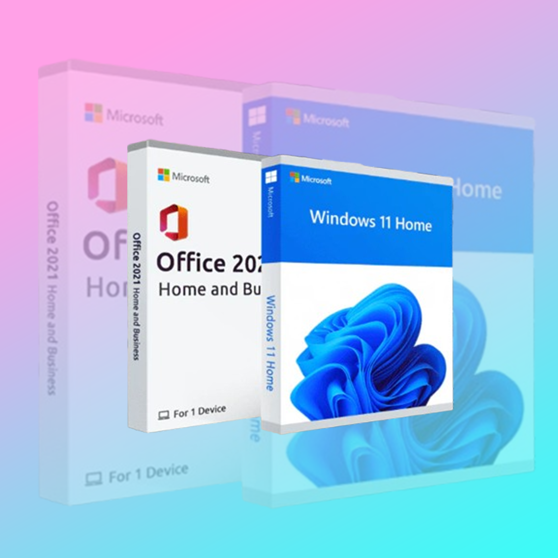 Microsoft Office 2021 Home and Business + Windows 11 Home