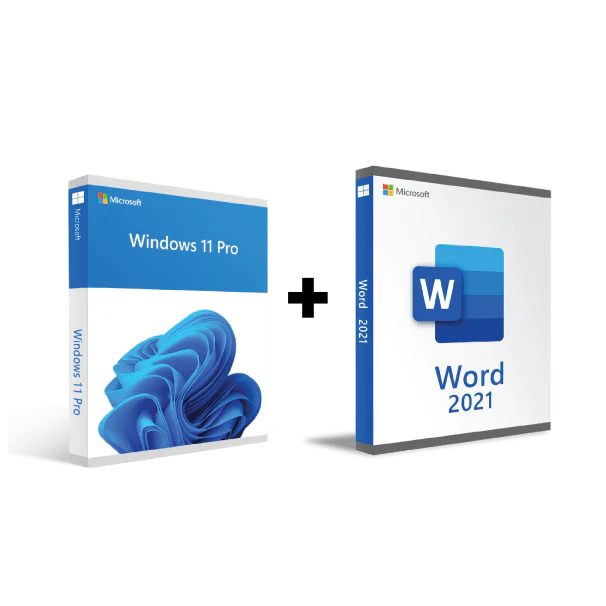 Microsoft Windows 11 Pro + Microsoft Word 2021