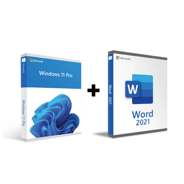 Microsoft Windows 11 Pro + Microsoft Word 2021