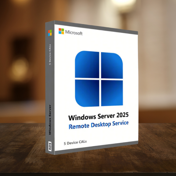 Microsoft Windows Server 2025 Remote Desktop Services 5 Device CALs