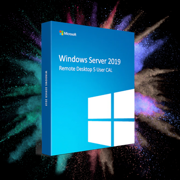 Windows Server 2019 Remote Desktop 5 User CALs