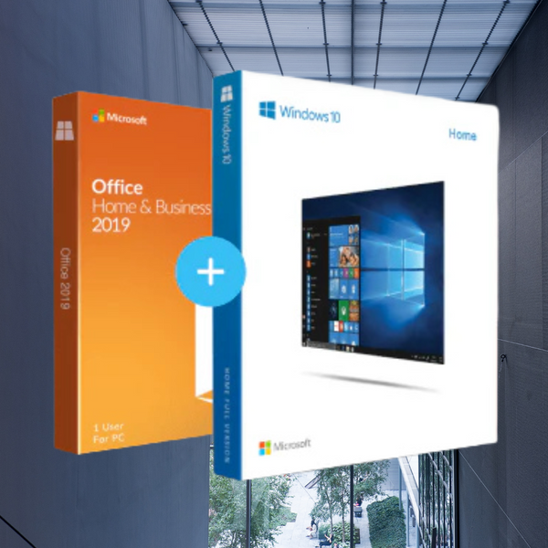 Microsoft Office 2019 Home and Business + Windows 10 Home