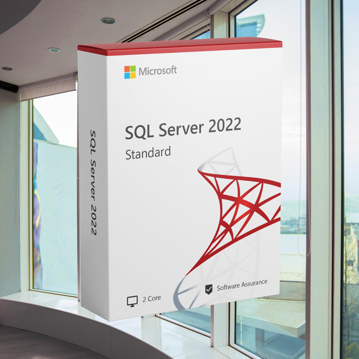 Microsoft SQL Server 2022 Standard - 2 Core (w/ Software Assurance)