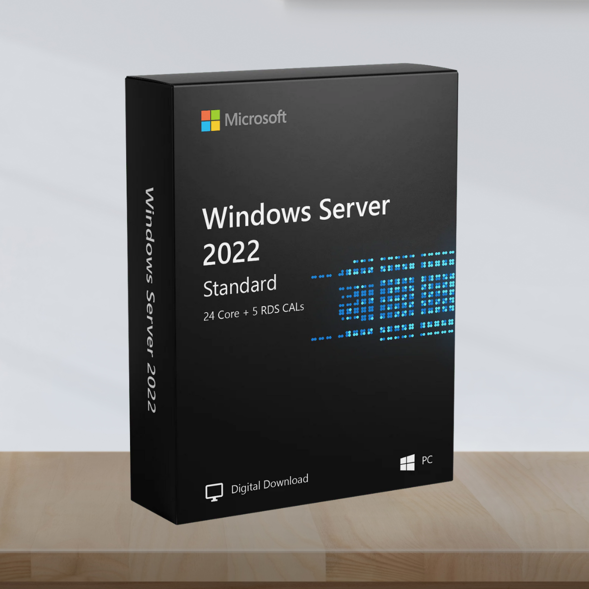 Microsoft Windows Server 2022 Standard - 24 Core + 5 RDS CALs