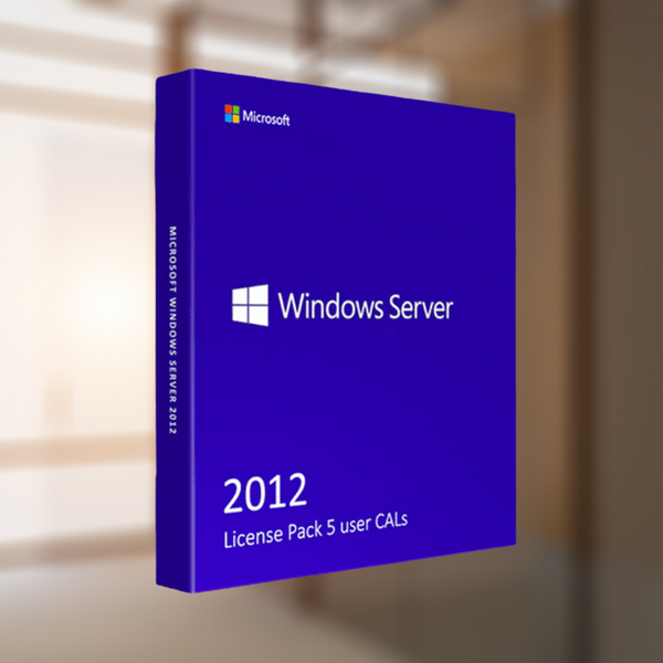 Microsoft Windows Server 2012 Remote Desktop Service 5 User CAL