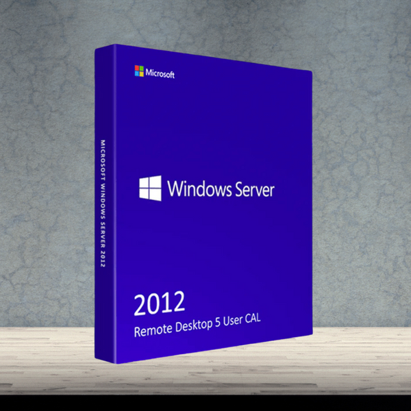 Windows Server 2012 Remote Desktop 5 User CAL
