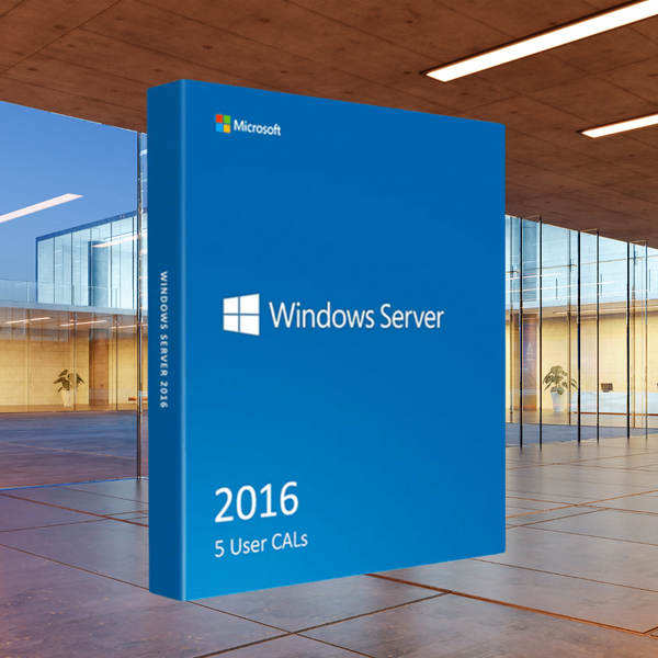 Windows Server 2016 5 User CALs