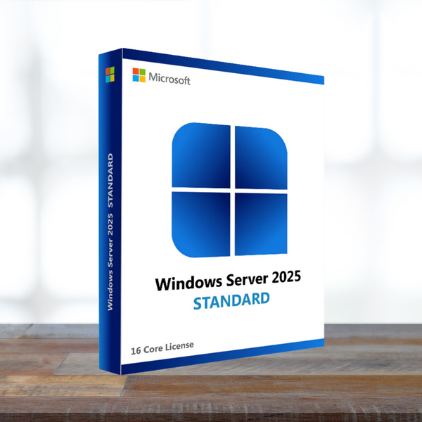 Microsoft Windows Server 2025 Standard - 16 Core License