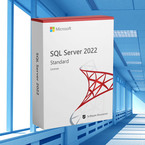 Microsoft SQL Server 2022 Standard - License (w/ Software Assurance)