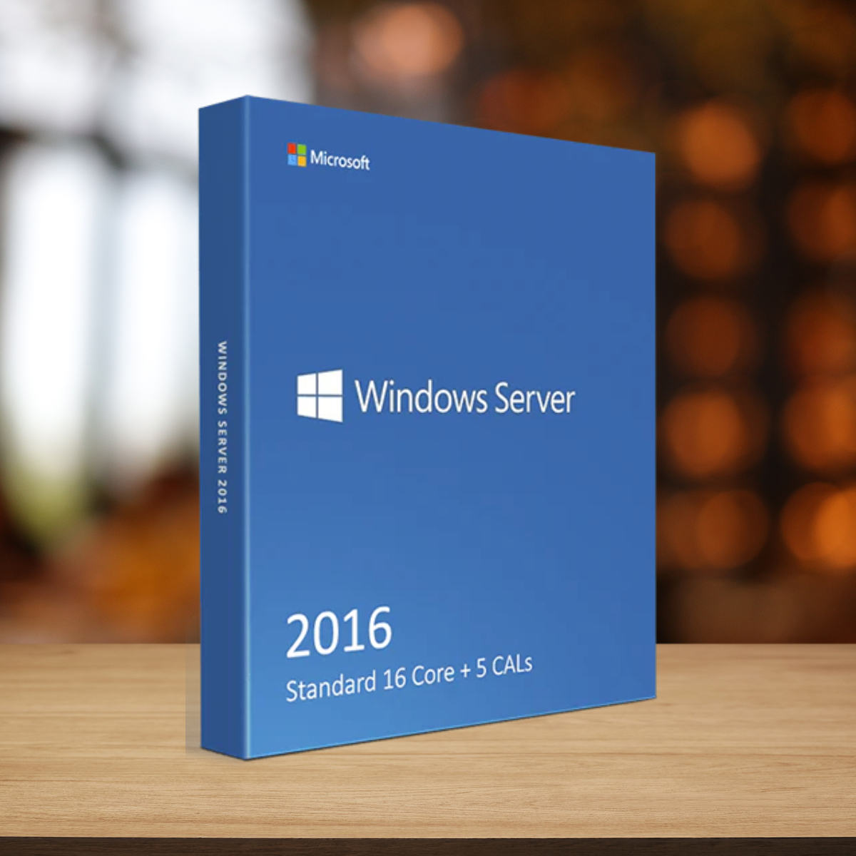 Windows Server 2016 Standard 16 Core + 5 CALs
