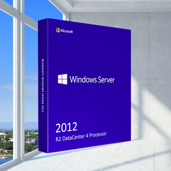 Windows Server 2012 R2 Data Center 4 Processor